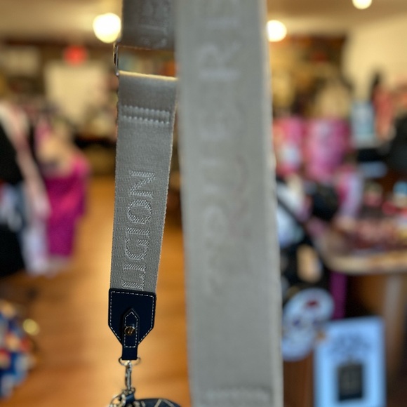 True Religion Navy denim crossbody Quilted Shoulder Bag - Picture 6 of 7